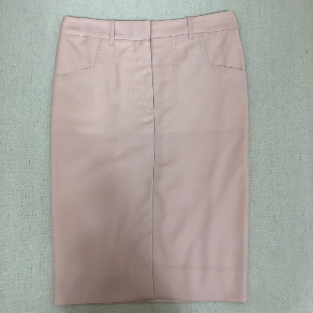 Chloe Vintage Light Pink Pencil Skirt